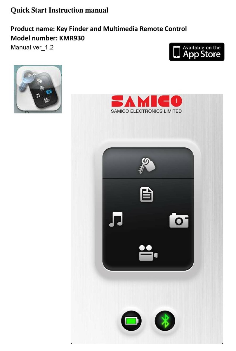 Samico KMR930 Quick start instruction manual