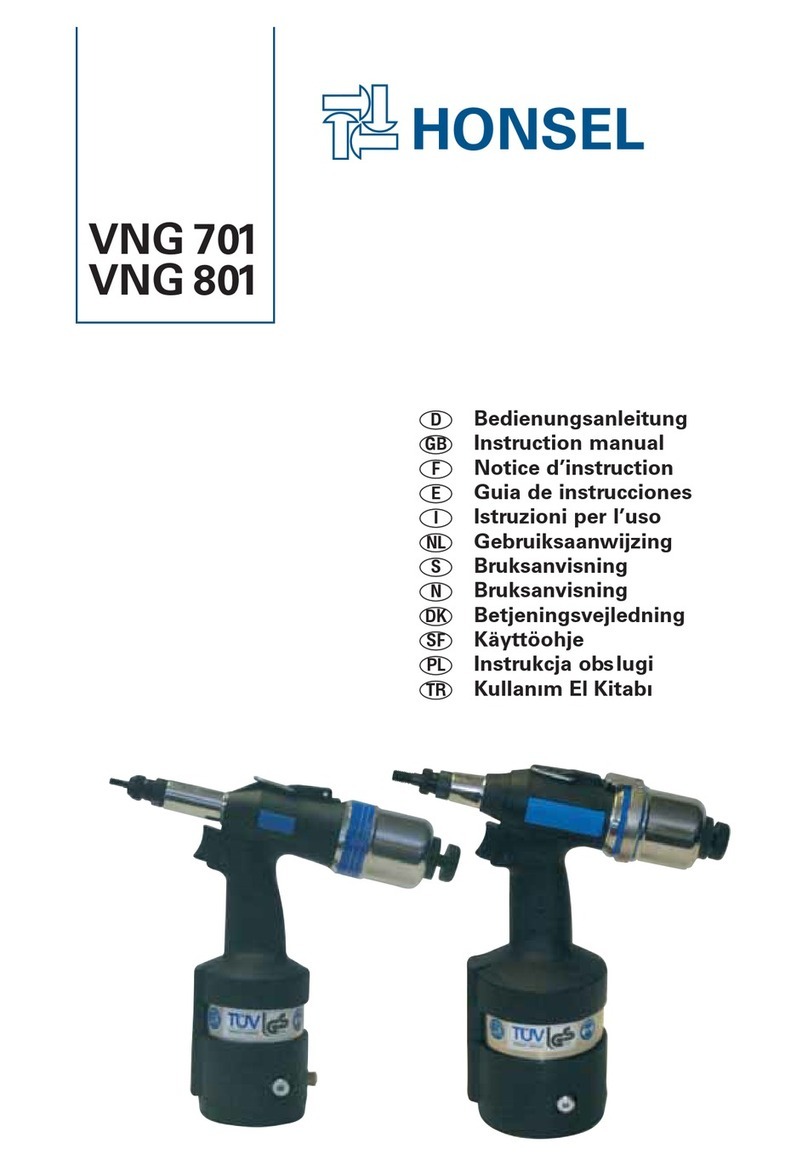 Honsel VNG 701 User manual
