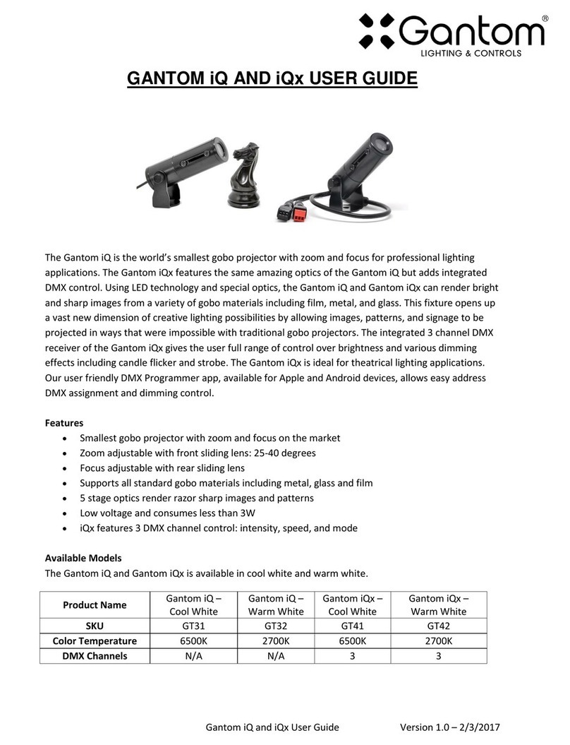 Gantom iQ User manual