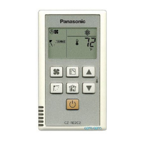 Panasonic CZ-RE2C2 User manual Panasonic CZ-RE2C2 User manual
