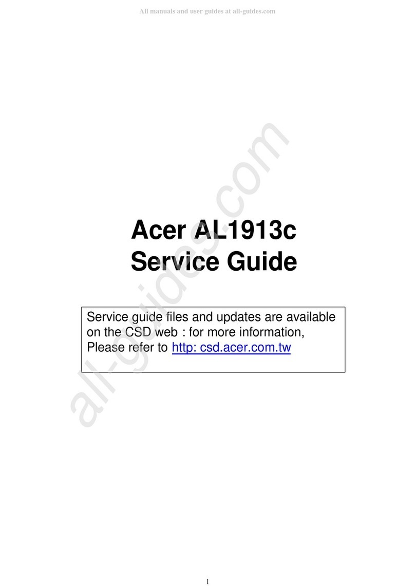 Acer AL1913c User manual