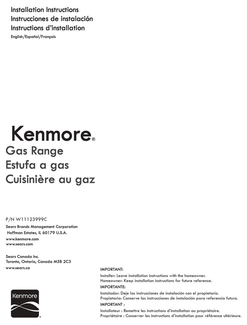 Kenmore W11123999C User manual