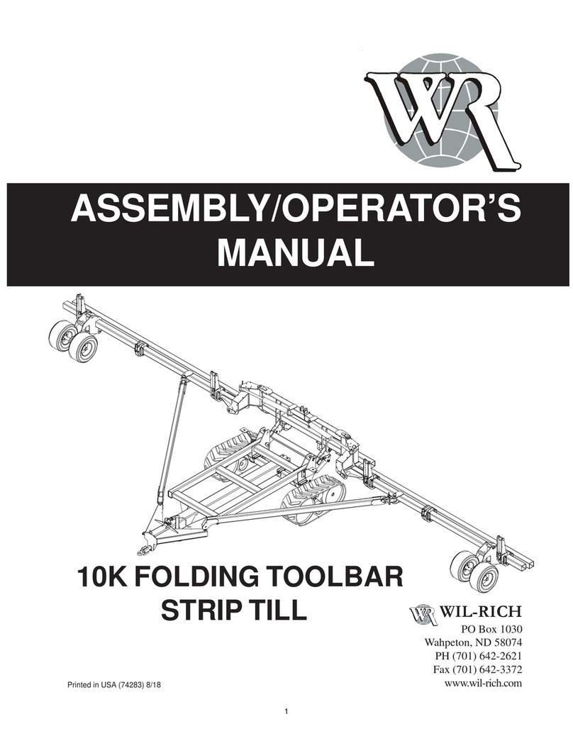 WIL-RICH 10K Assembly & operators manual WIL-RICH 10K Assembly & operators manual