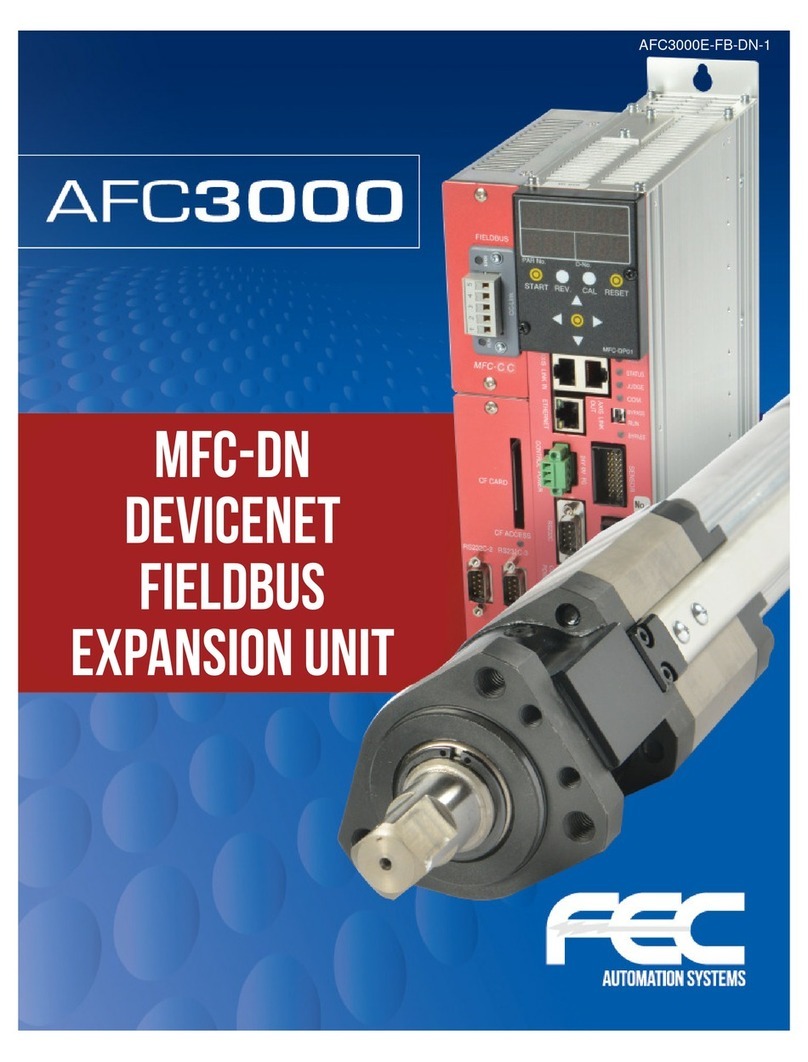FEC AFC3000 manual