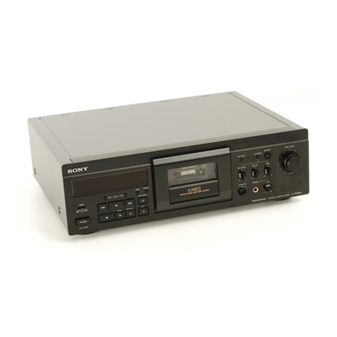 Sony TC-KA6ES User manual