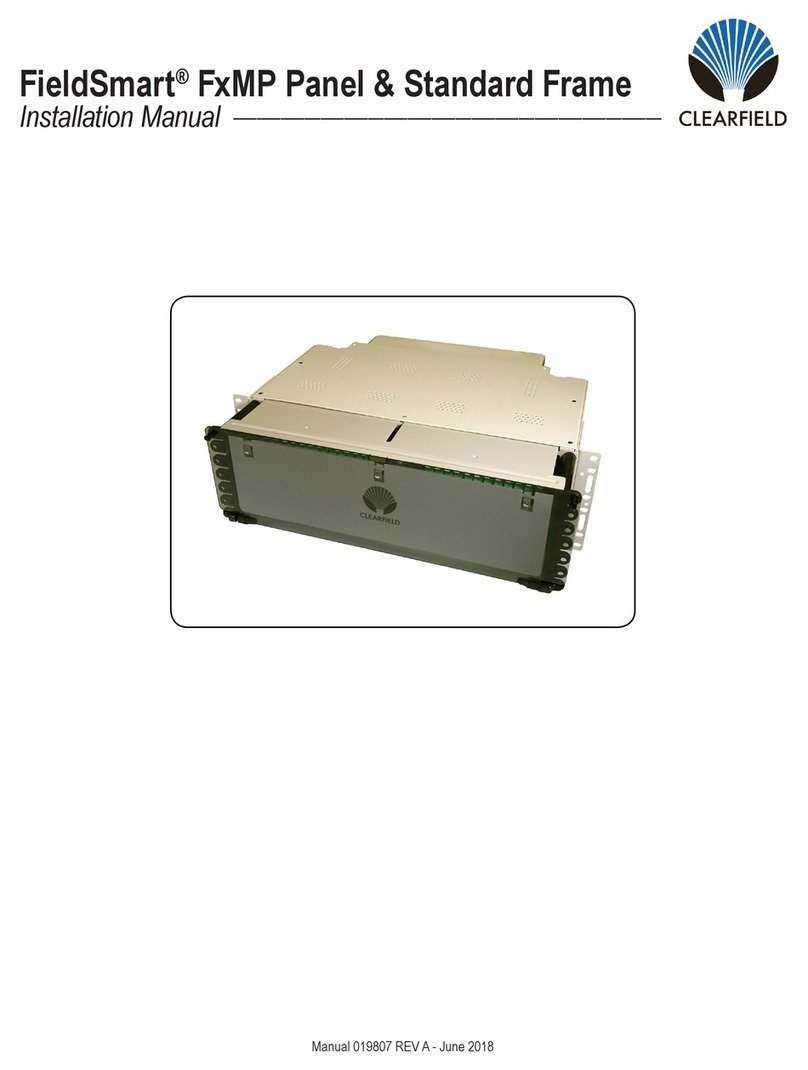 Clearfield FieldSmart FxMP installation manual