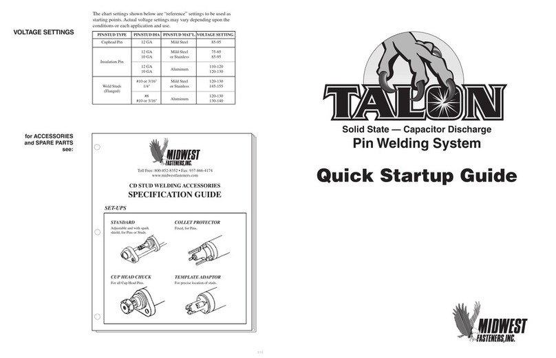 Midwest Talon Quick start up guide
