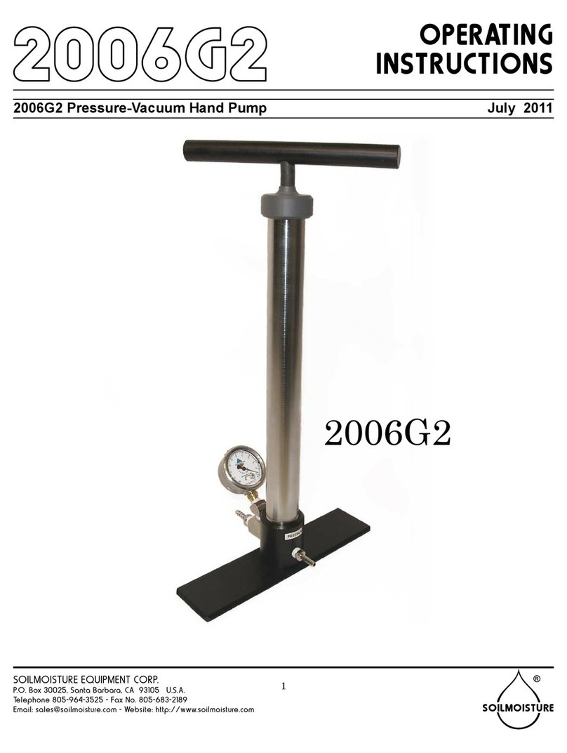 Soilmoisture Equipment 2006G2 operating instructions