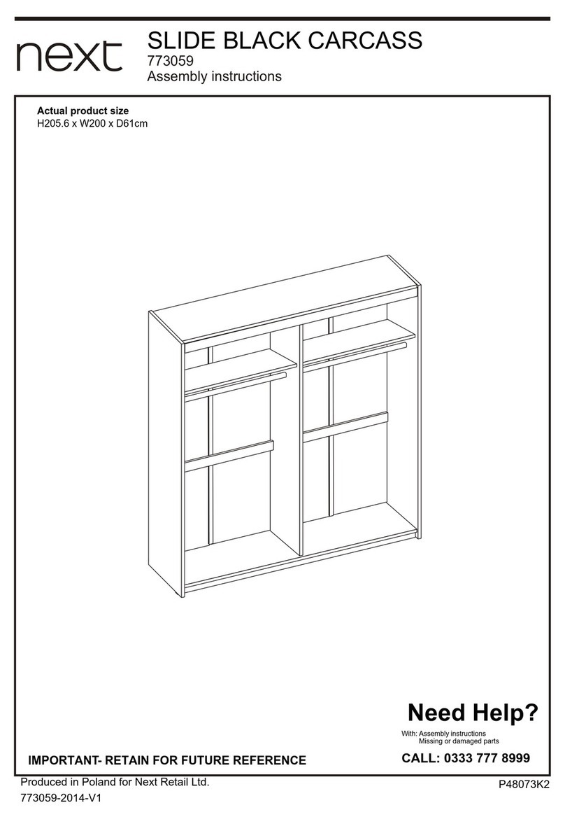 Next SLIDE BLACK CARCASS User manual Next SLIDE BLACK CARCASS User manual