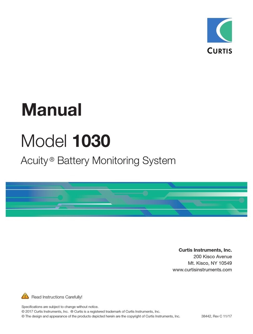 Curtis Acuity 1030 manual