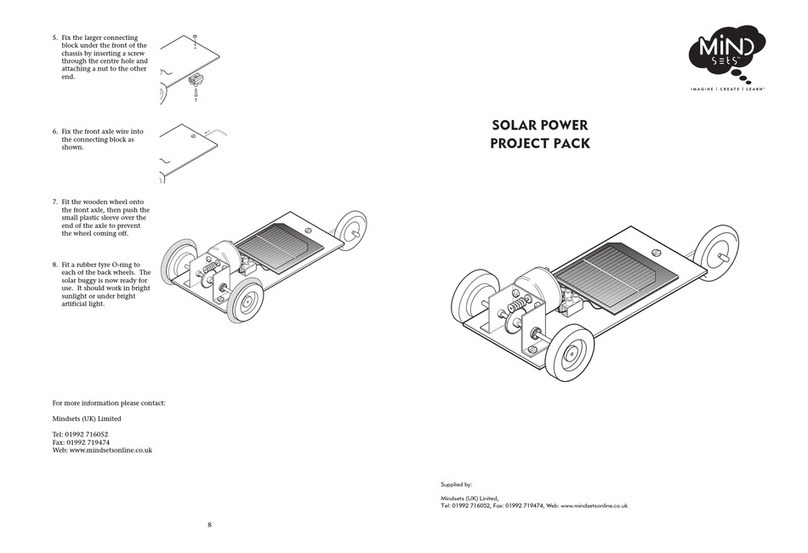 Mindsets Solar Power Project Pack manual