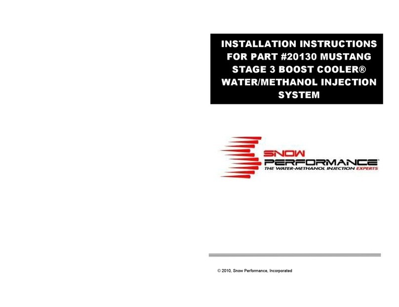 Snow Performance 20130 User manual