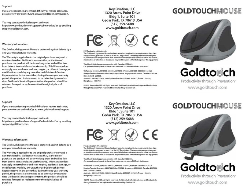 Keyovation Goldtouch manual