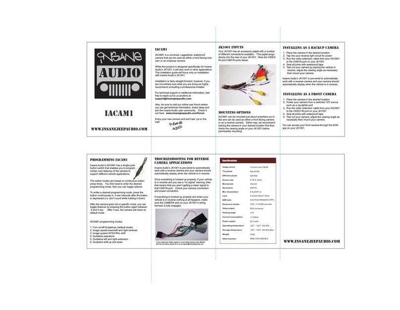 Insane Audio IACAM1 user manual