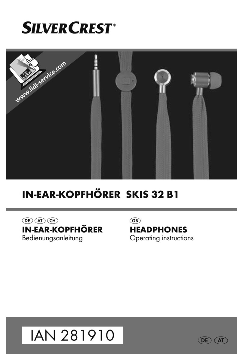 Silvercrest SKIS 32 B1 User manual