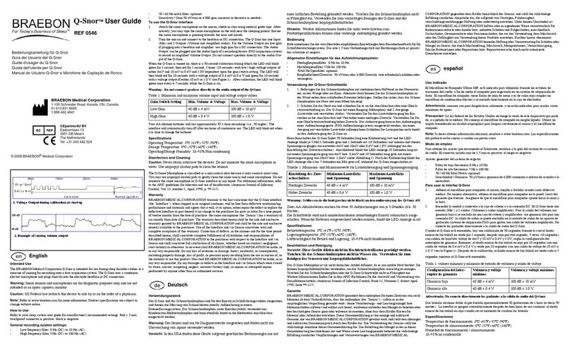 Braebon Q-Snor user guide