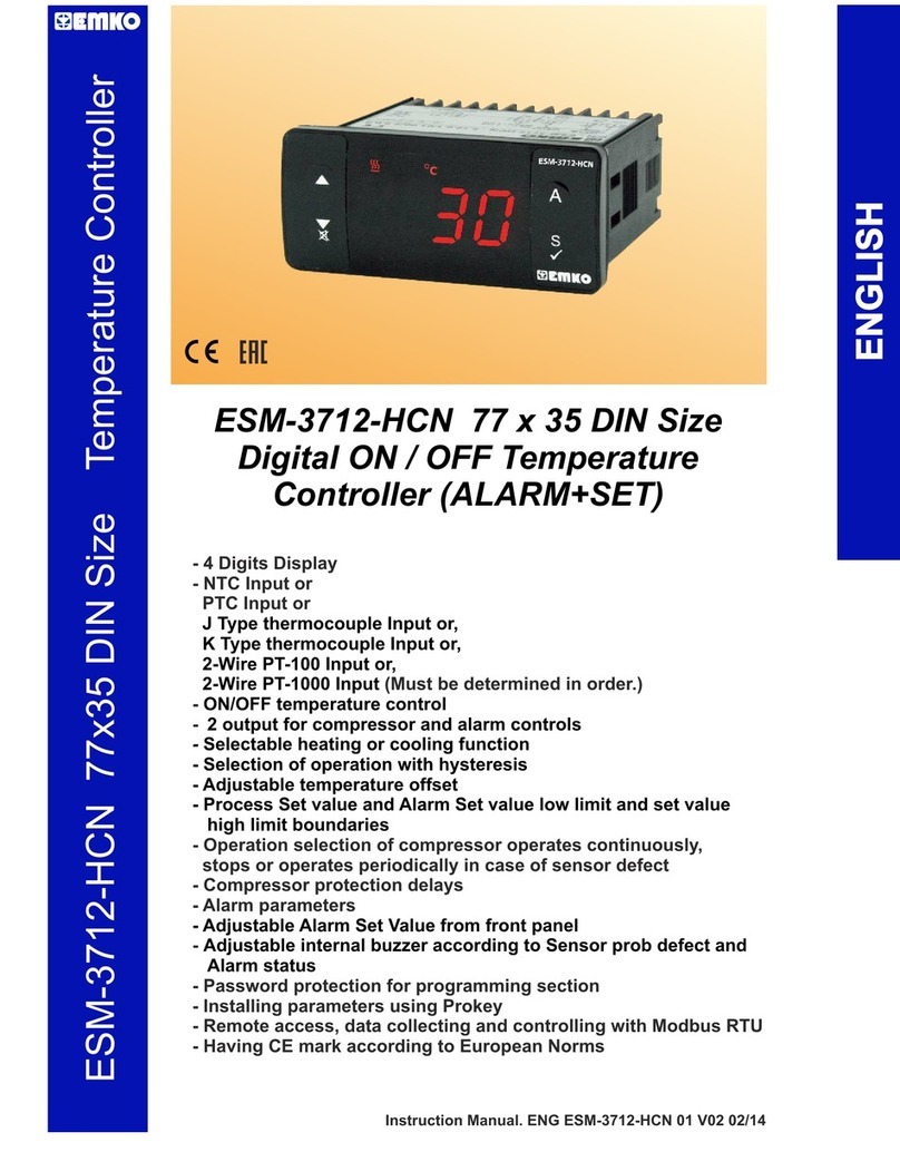 EMKO ESM-3712-HCN User manual