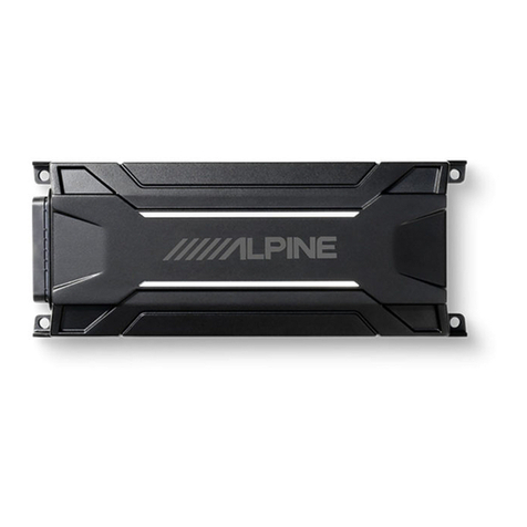 Alpine KTA-30FW User manual