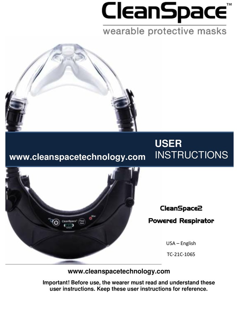 CleanSpace CleanSpace2 User manual