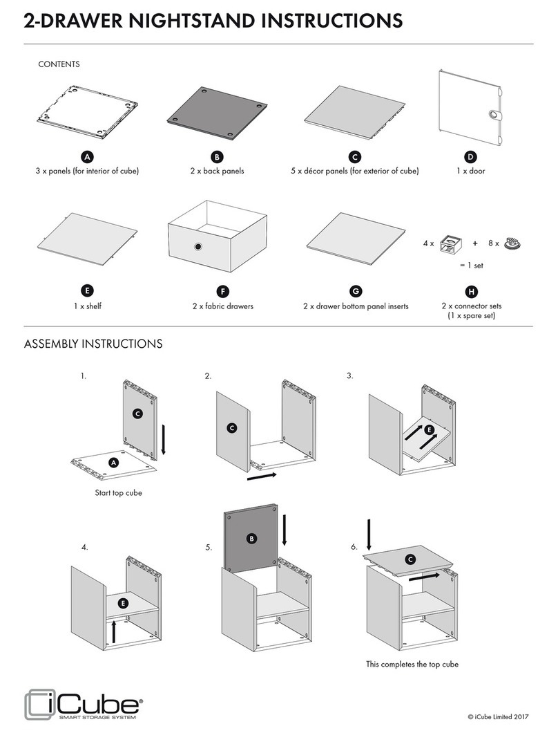 iCube NIGHTSTAND User manual