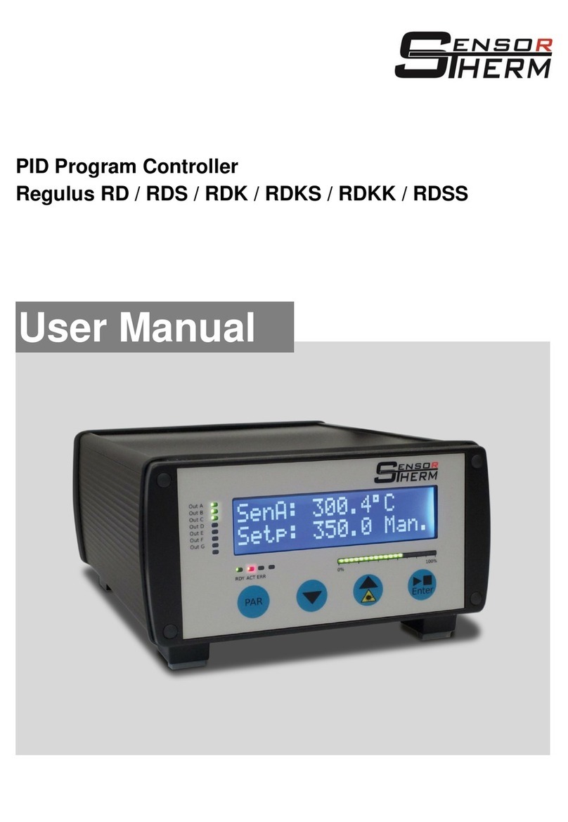 Sensor Therm Regulus RD user manual