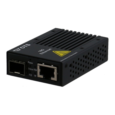 CTS MCT-5002SFP+ user guide