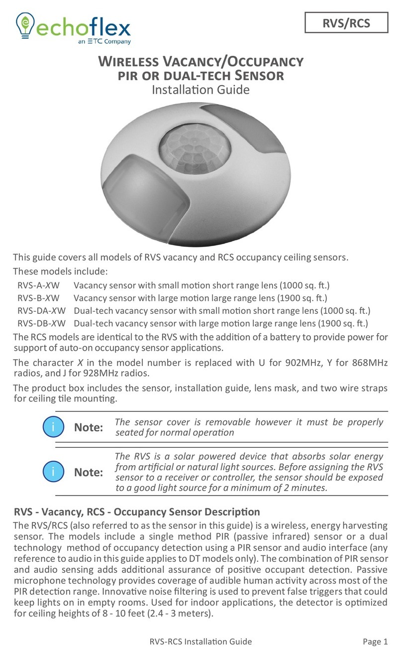 echoflex RVS-A-XW User manual
