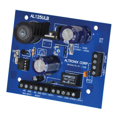 Altronix AL125ULB User manual