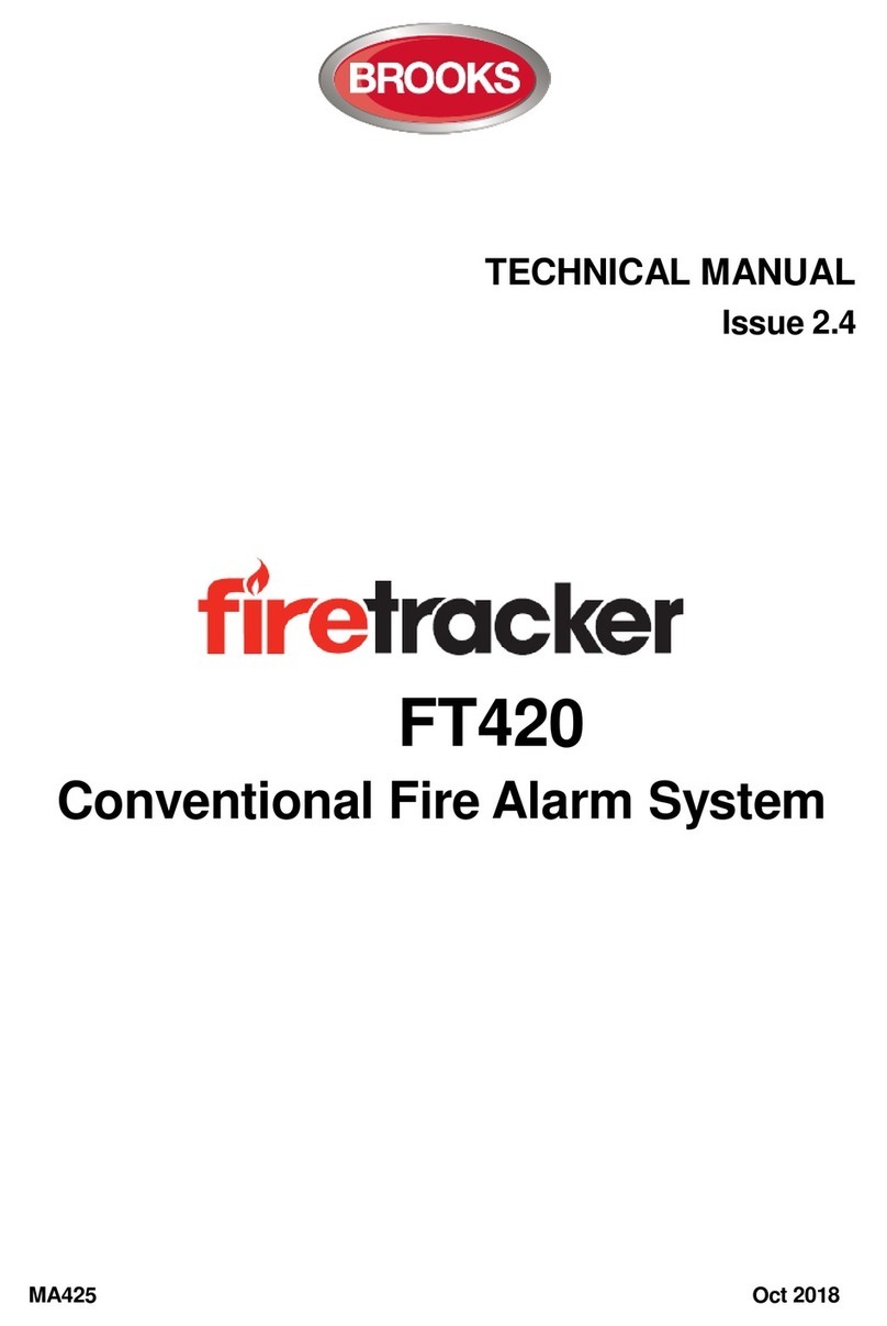 Brooks Firetracker FT420 Technical manual