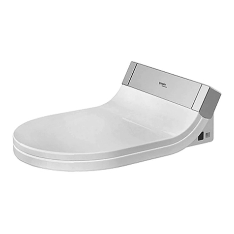 DURAVIT SensoWash Starck User manual DURAVIT SensoWash Starck User manual