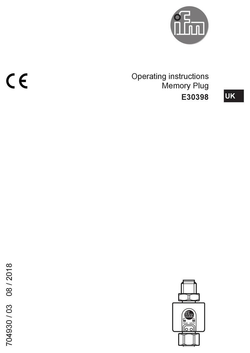 IFM E30398 operating instructions
