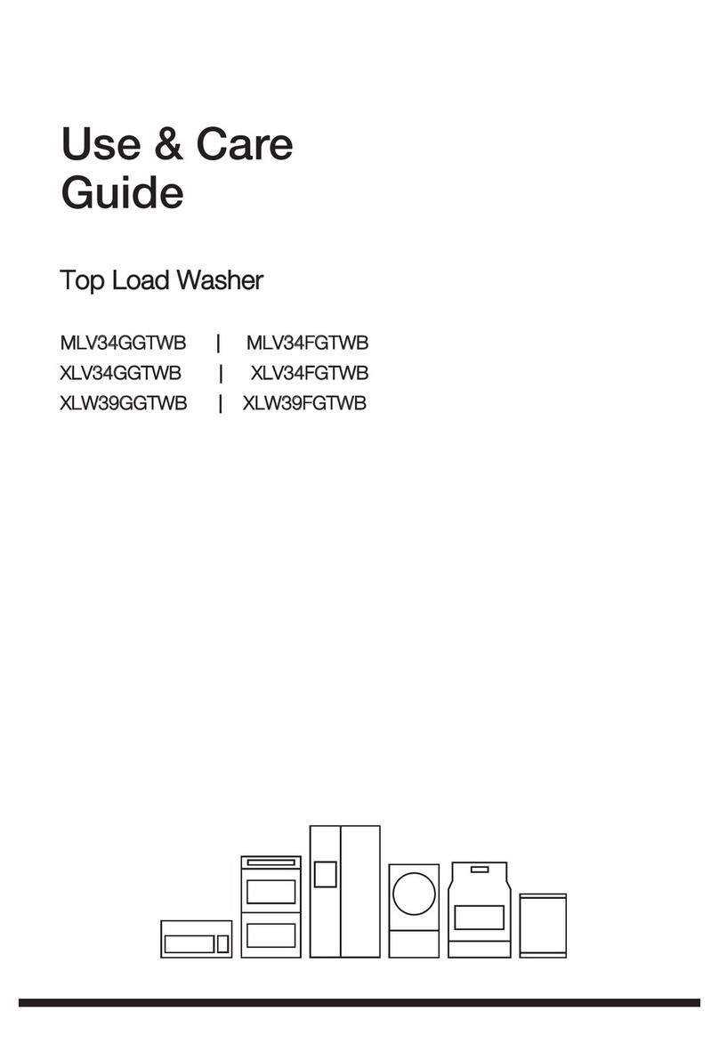 Electrolux XLV34GGTWB Use & care guide