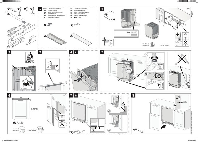 Asko DFI654BXXL.AU User manual