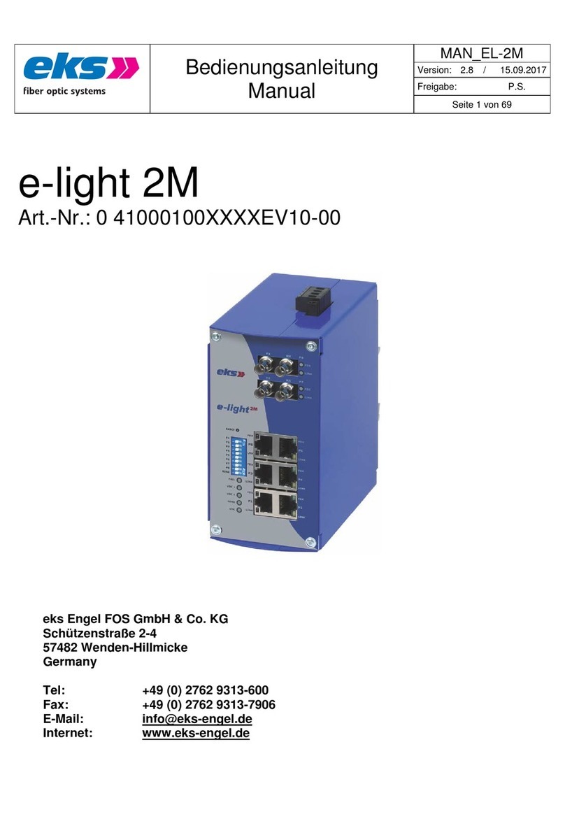 eks e-light 2M manual