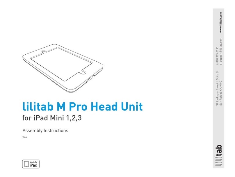 lilitab M Pro Head Unit User manual