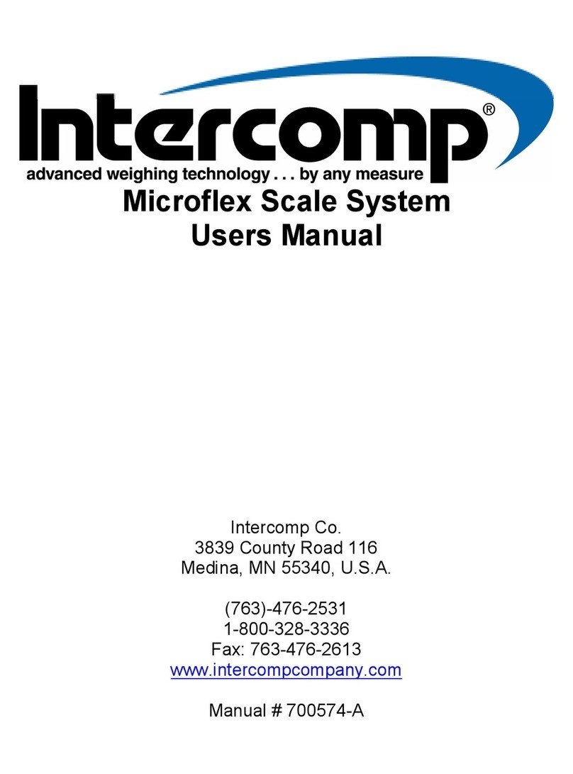 Intercomp Microflex User manual Intercomp Microflex User manual