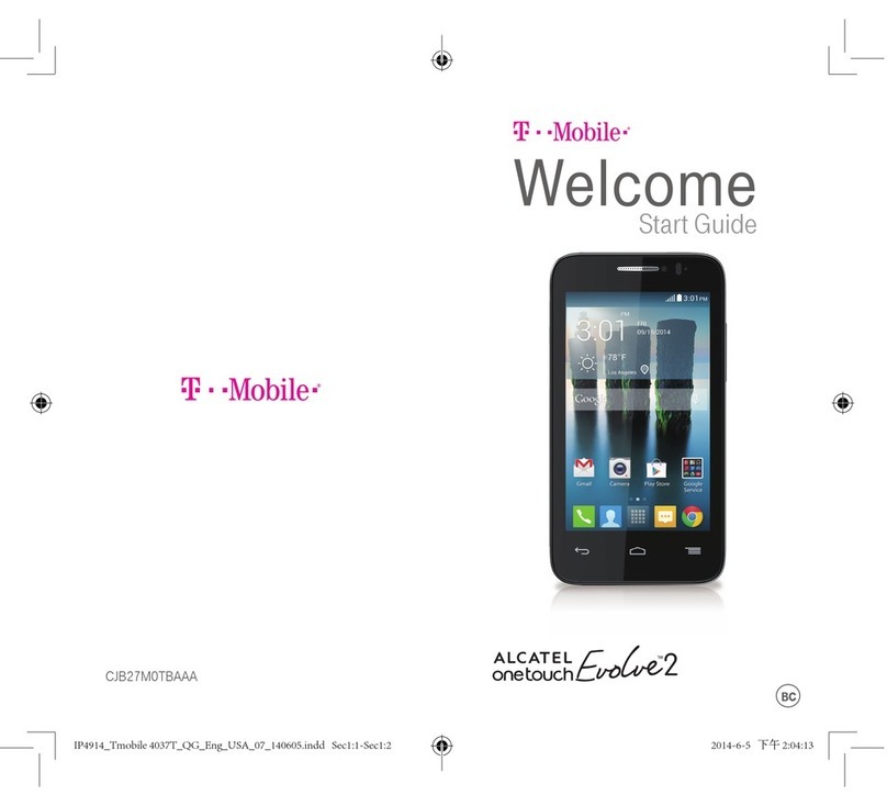 Alcatel Onetouch Evolve 2 T-Mobile Guide