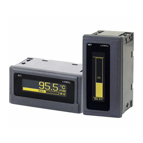 Lumel N21 user manual