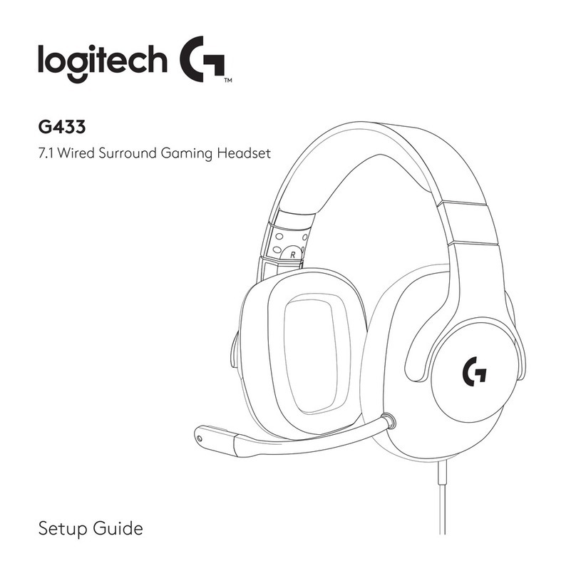 Logitech G G433 User manual
