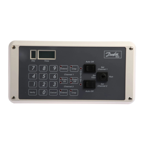 Danfoss 852 User manual