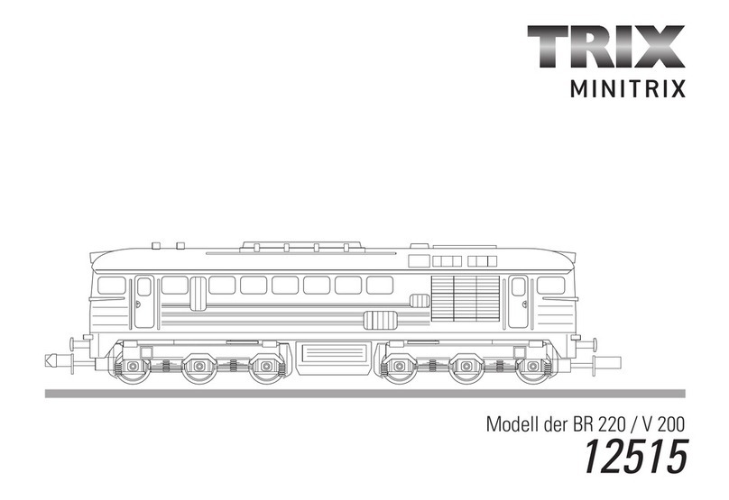 Trix Minitrix BR 220 / V 200 User manual Trix Minitrix BR 220 / V 200 User manual