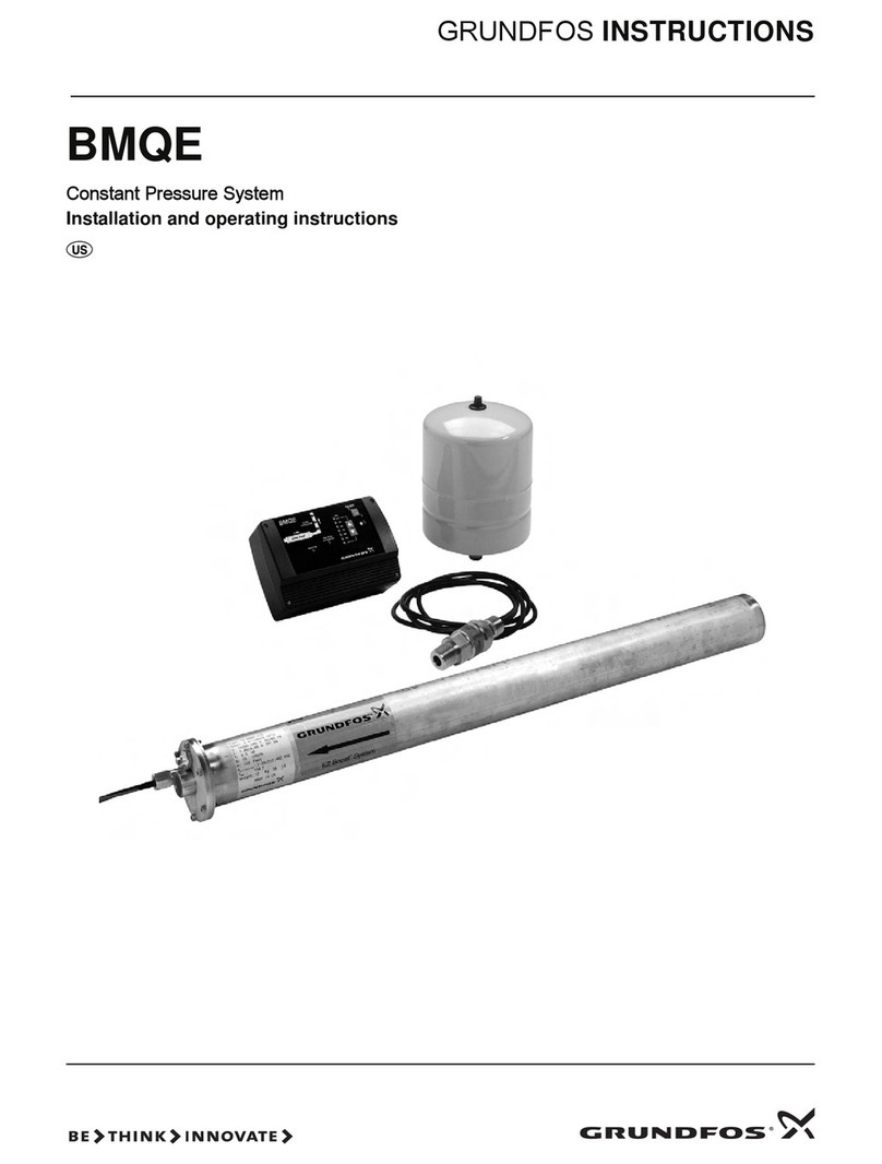 Grundfos 15 BMQE 07B-180 User manual Grundfos 15 BMQE 07B-180 User manual