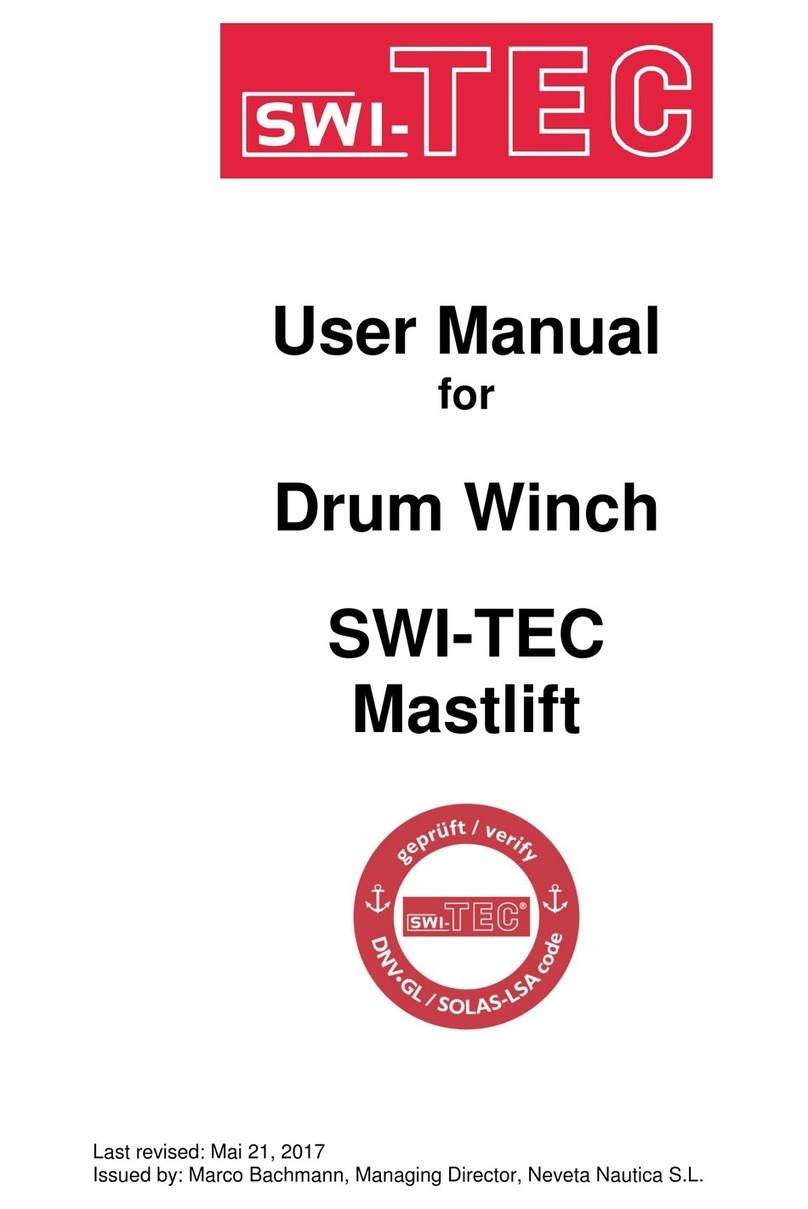 SWI-TEC Mastlift User manual