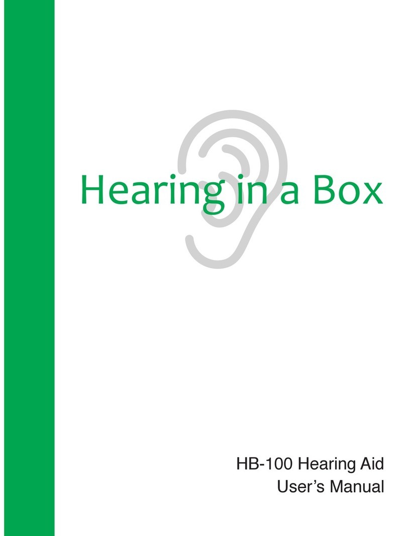 Hearing in a Box HB-100 user manual