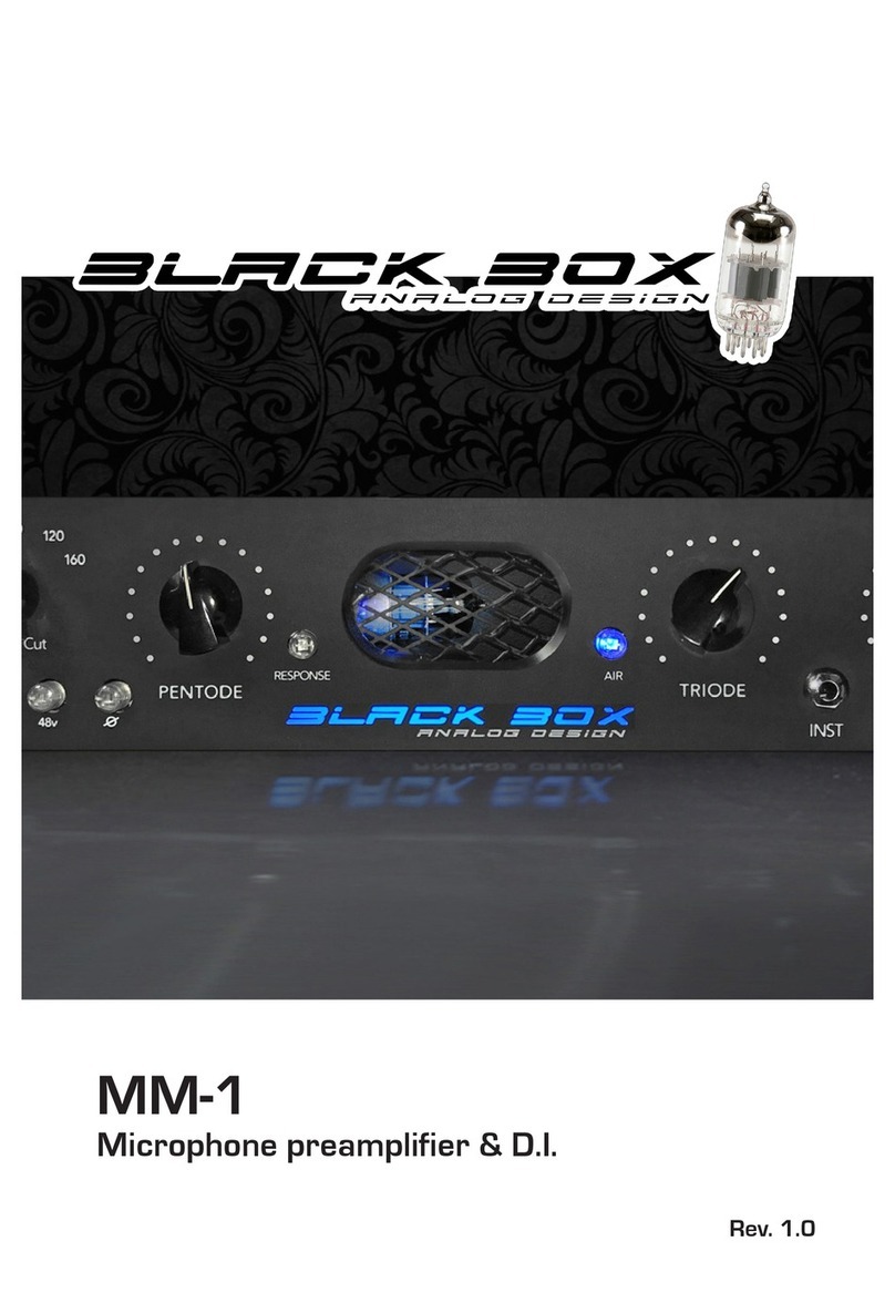 Black Box MM-1 manual