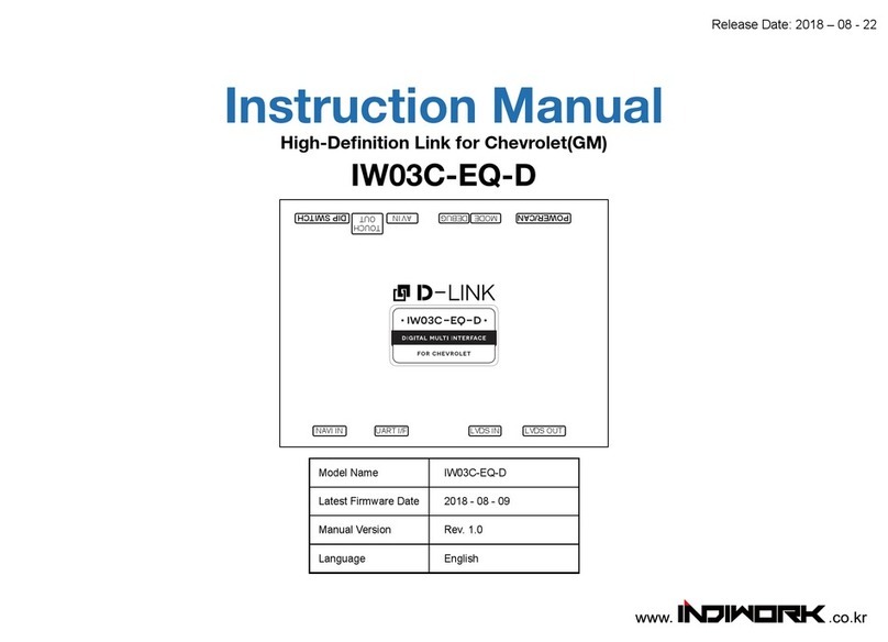INDIWORK IW03C-EQ-D User manual