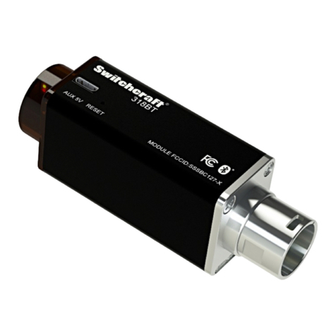 Switchcraft 318BT user manual