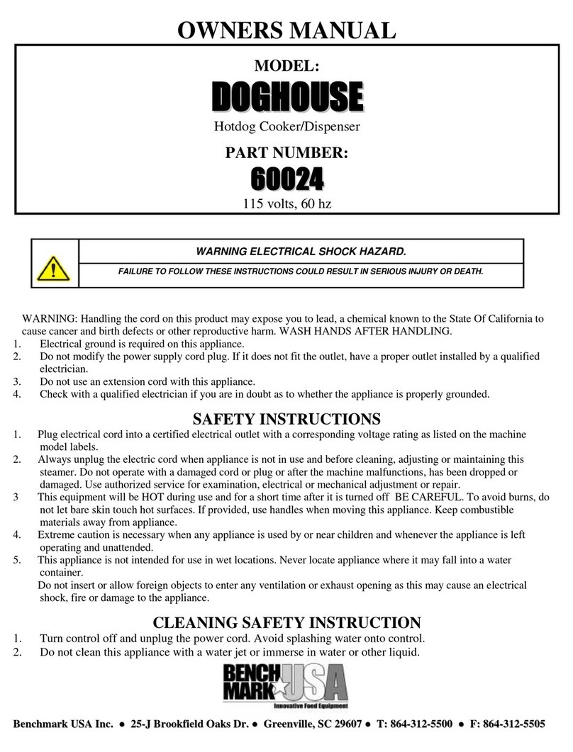 Benchmark USA DOGHOUSE User manual