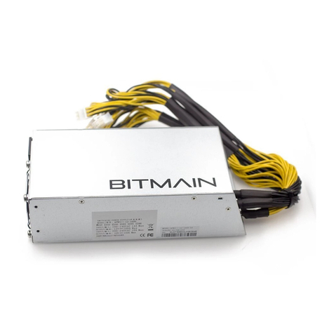 BITMAIN APW3+-12-1600 series User manual