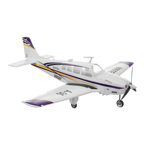Top RC Model Beechcraft Bonanza V35 Assembly instructions